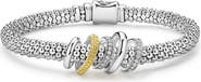 LAGOS Caviar Lux Pavé Diamond Rope Bracelet