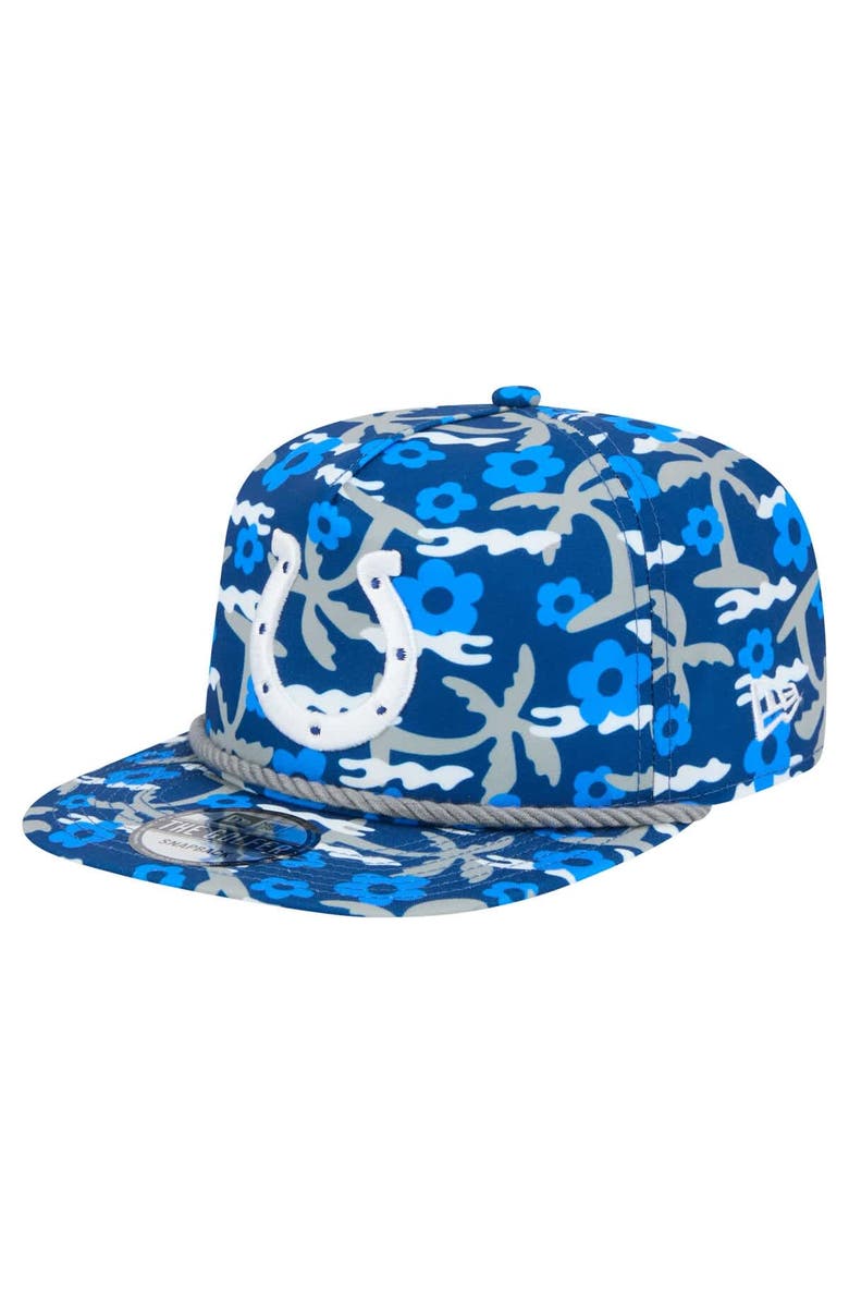 New Era Men's New Era Royal Indianapolis Colts Wakey Wakey Golfer Snapback Hat, Main, color, Royal