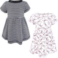 Hudson Baby 2pk Baby Dress Set