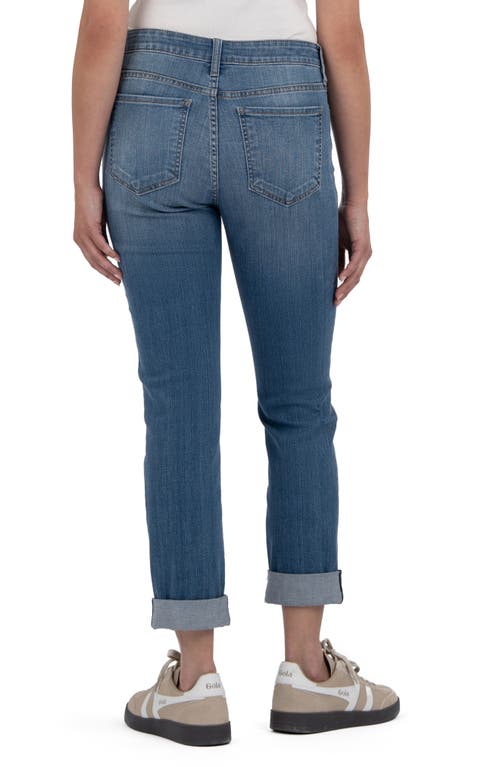 Kut From The Kloth Catherine Mid Rise Boyfriend Jeans In Blue