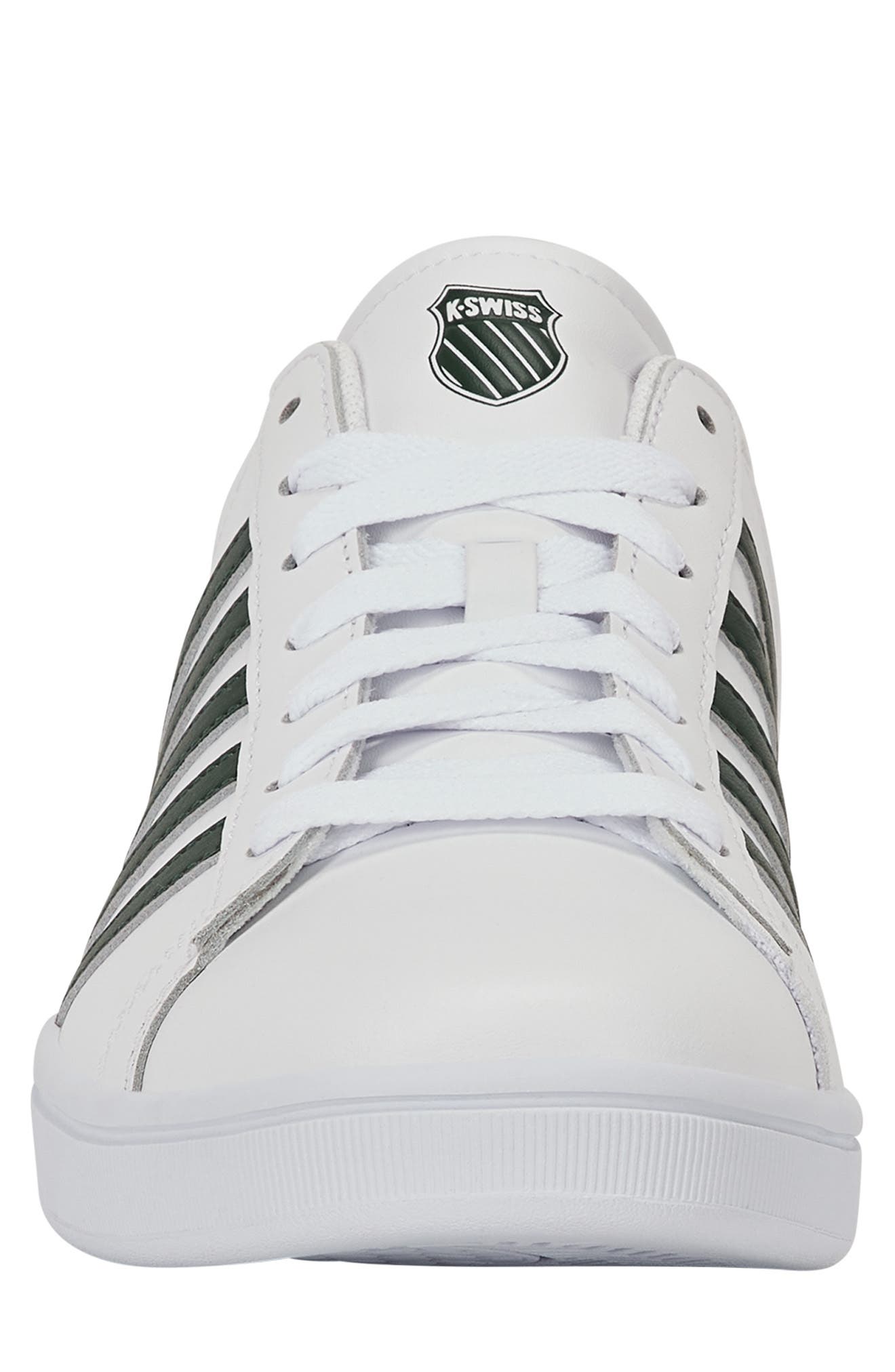 Court Tiebreak II Sneaker, Alternate, color, WHITE/ DEEP SMOKE GREEN