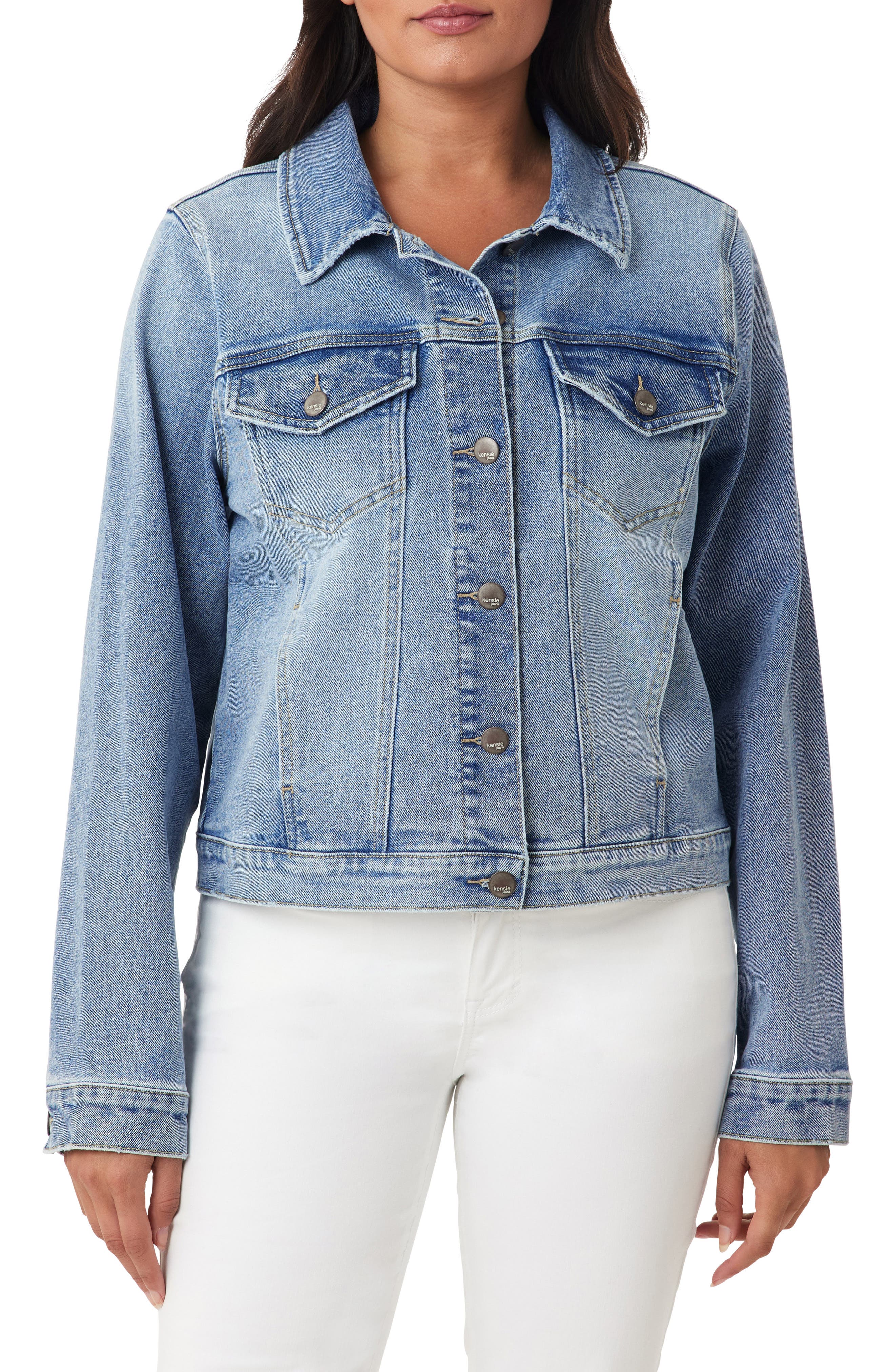 Kensie New Forever Crop Denim Jacket