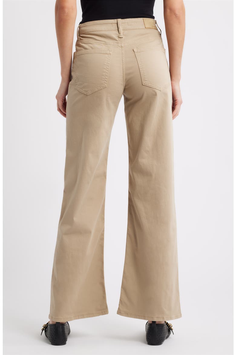 Alena High Waist Wide Leg Jeans, Alternate, color, FRENCH BEIGE SATEEN