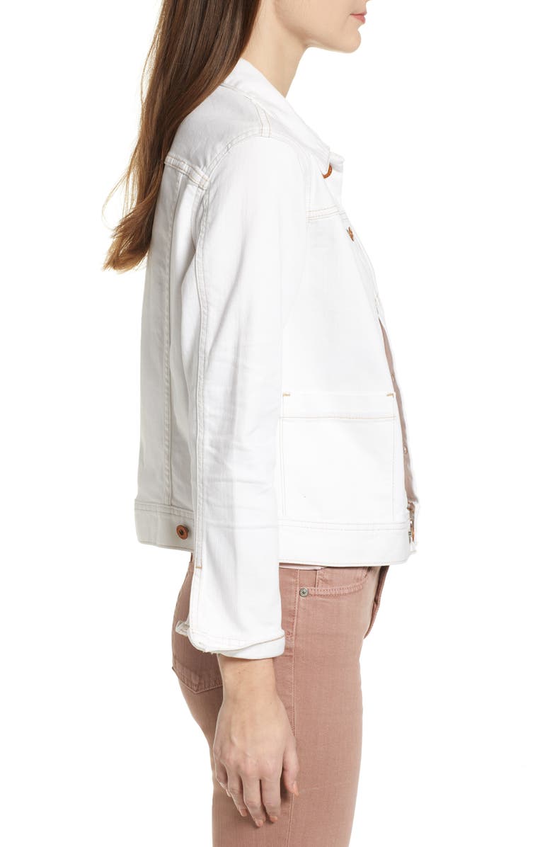 AG Eliette Crop Denim Jacket, Alternate, color, 