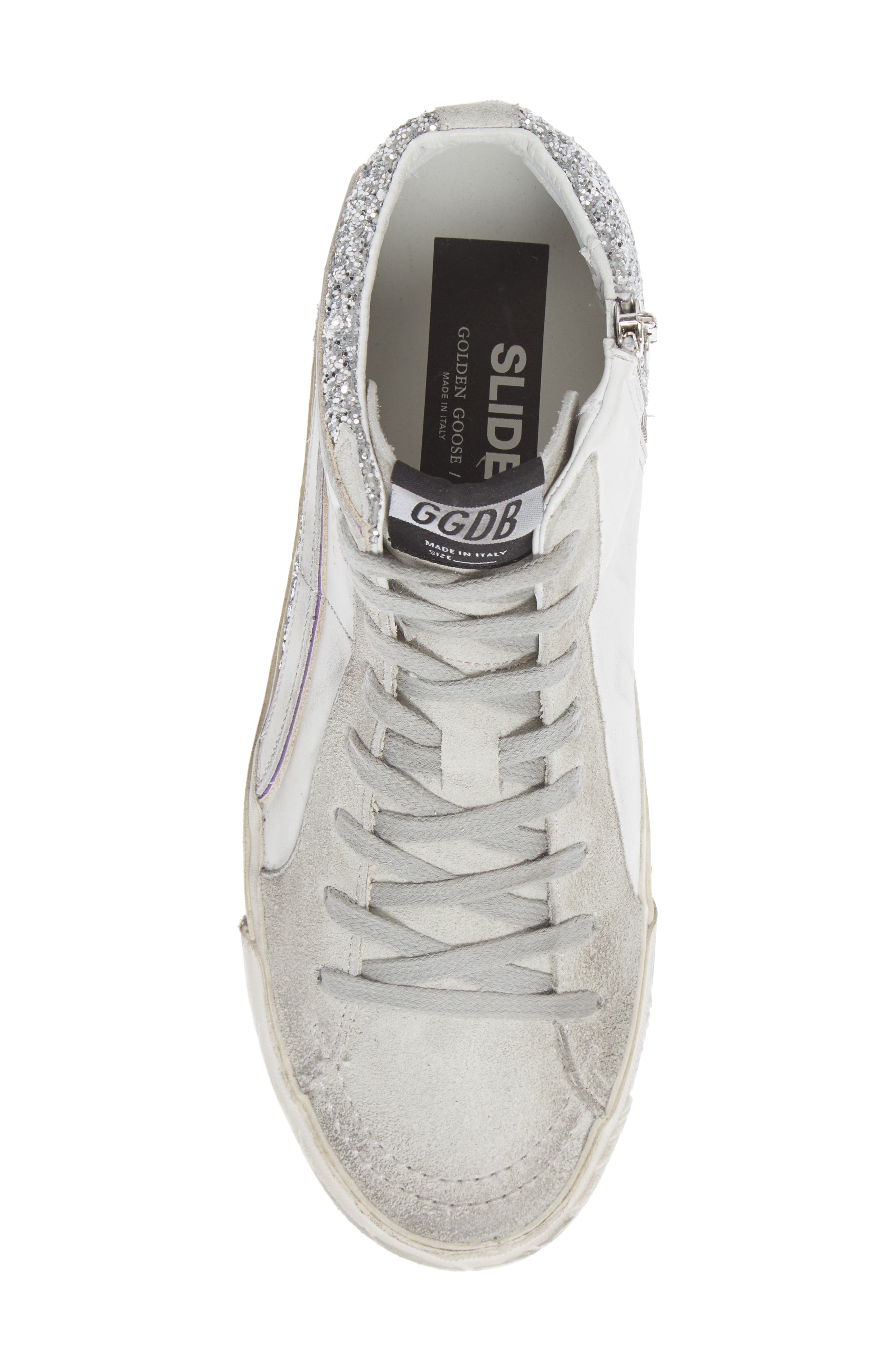 Golden Goose Slide High Top Sneaker, Alternate, color, 
