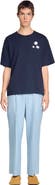 SANDRO Flower print cotton T-shirt