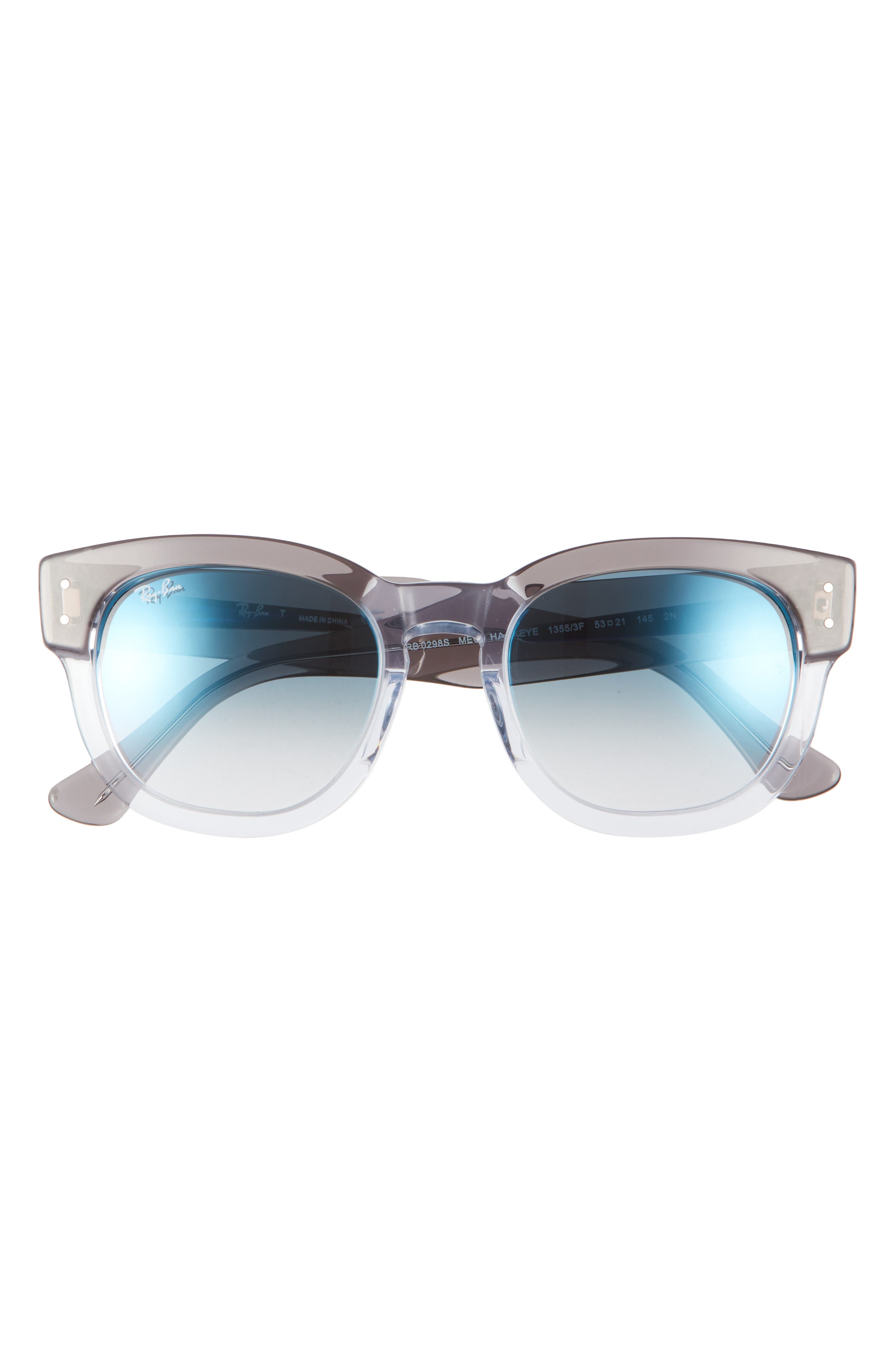 Mega Hawkeye 53mm Gradient Square Sunglasses