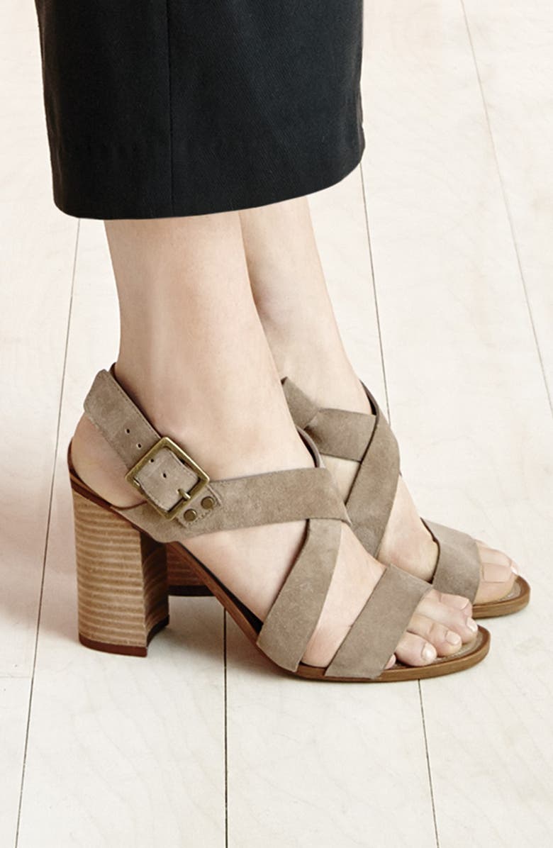 SARTO by Franco Sarto Sabine Block Heel Sandal, Alternate, color,