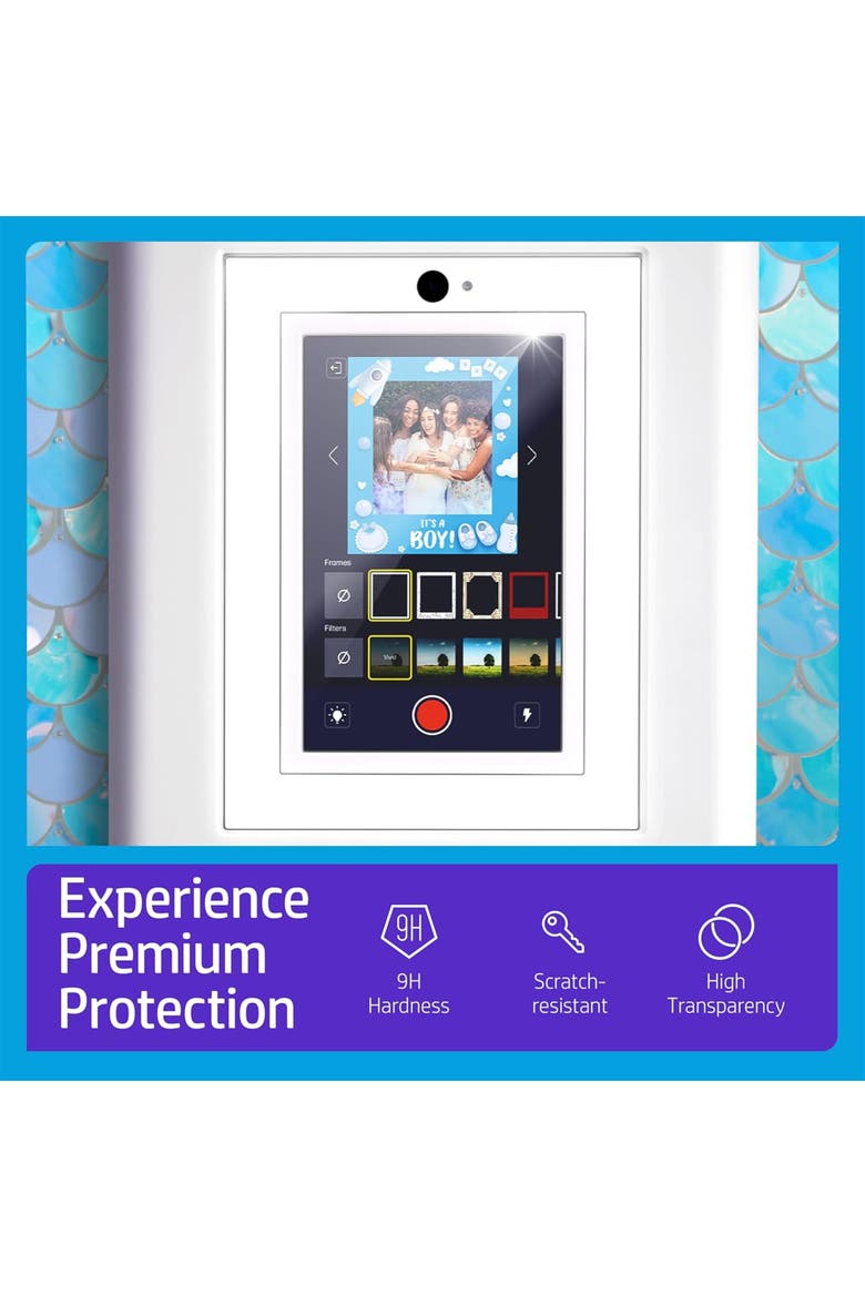 Sprocket Photobooth Screen Protector, Alternate, color, White