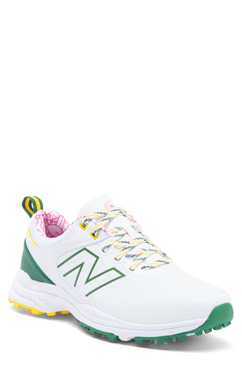 New Balance 997 Golf Shoes White/Green - Carl's Golfland