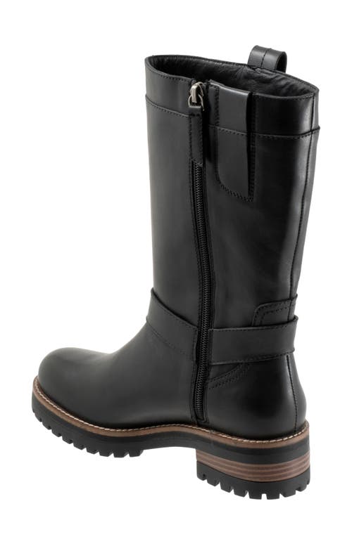 Softwalk ® Edgewater Lug Sole Boot In Black