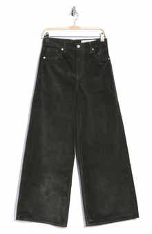 Serena High Waist Wide Leg Corduroy Jeans
