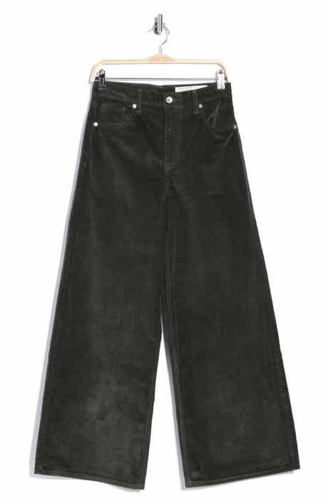 Serena High Waist Wide Leg Corduroy Jeans