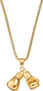 EYE CANDY LOS ANGELES Men's Premium Collection Erza Boxing Pendant Necklace