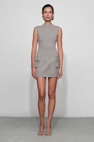 Et Ochs Vander Knit Combo Mini Dress
