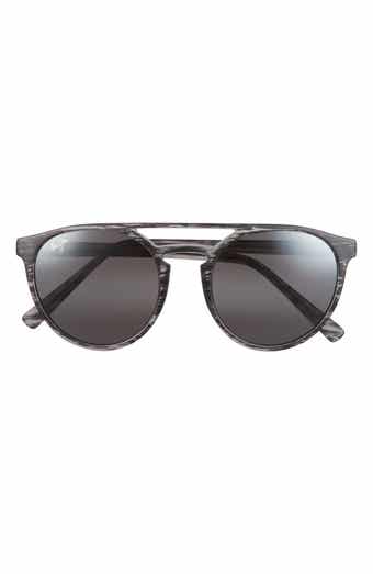 Maui Jim 51mm Round Polarized Sunglasses