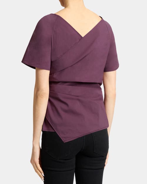 Santorelli Murphy Short Sleeve Wrap Top