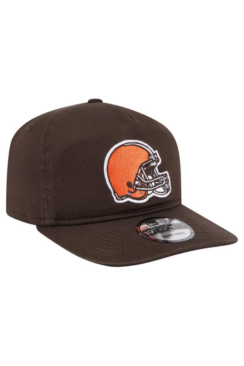 Men's New Era  Brown Cleveland Browns Team 19TWENTY Adjustable Hat, Alternate, color, Brown