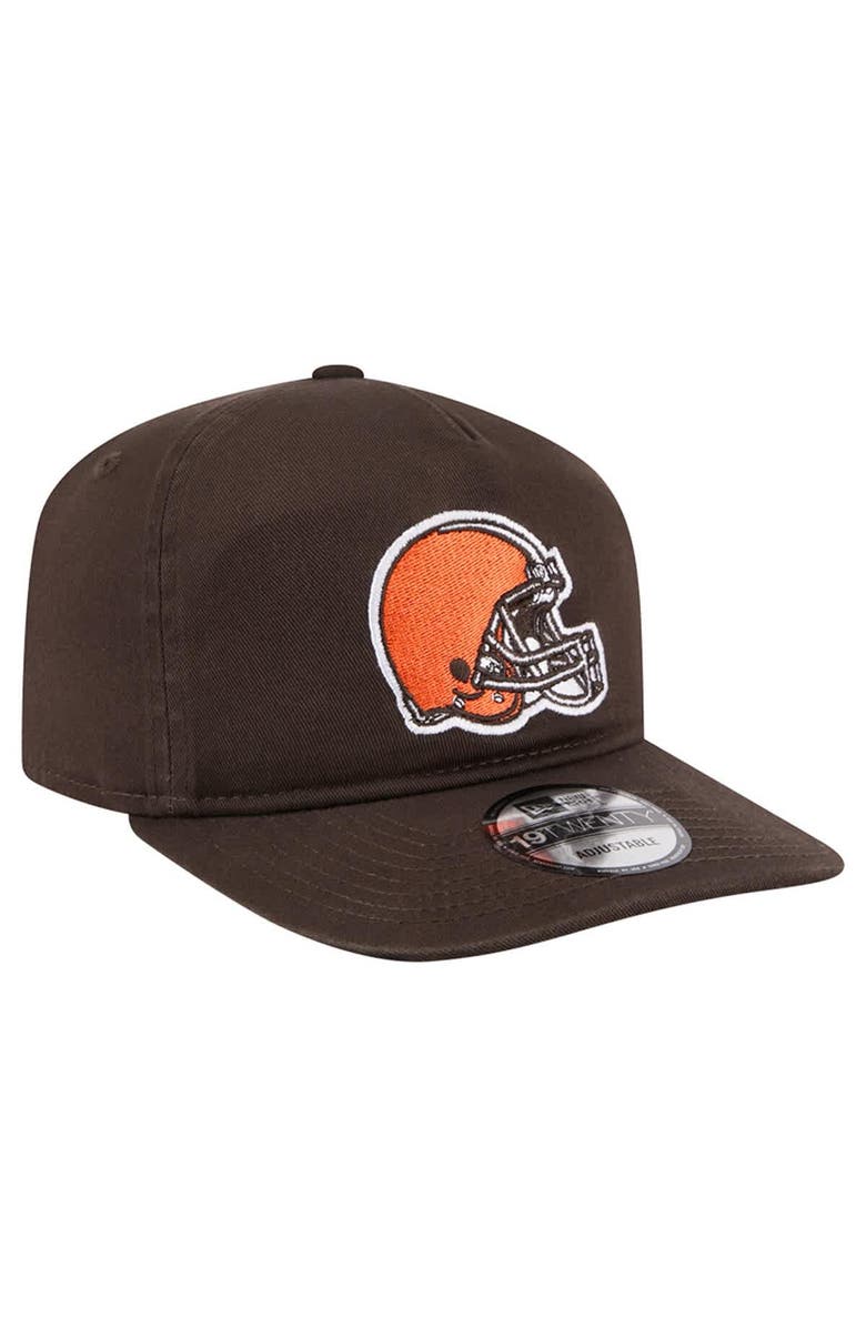 New Era Men's New Era  Brown Cleveland Browns Team 19TWENTY Adjustable Hat, Alternate, color, Brown