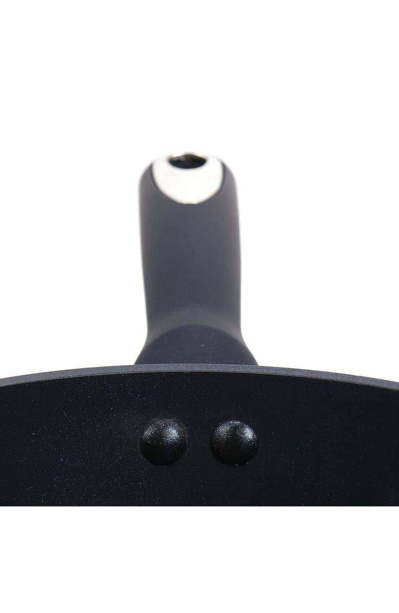 OSTER Hawke 11 Inch Square Ceramic Nonstick Aluminum Grill Pan, Alternate, color, Blue