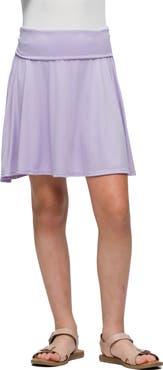 24sevenKid Foldover Waist Flared Knee Length Skirt