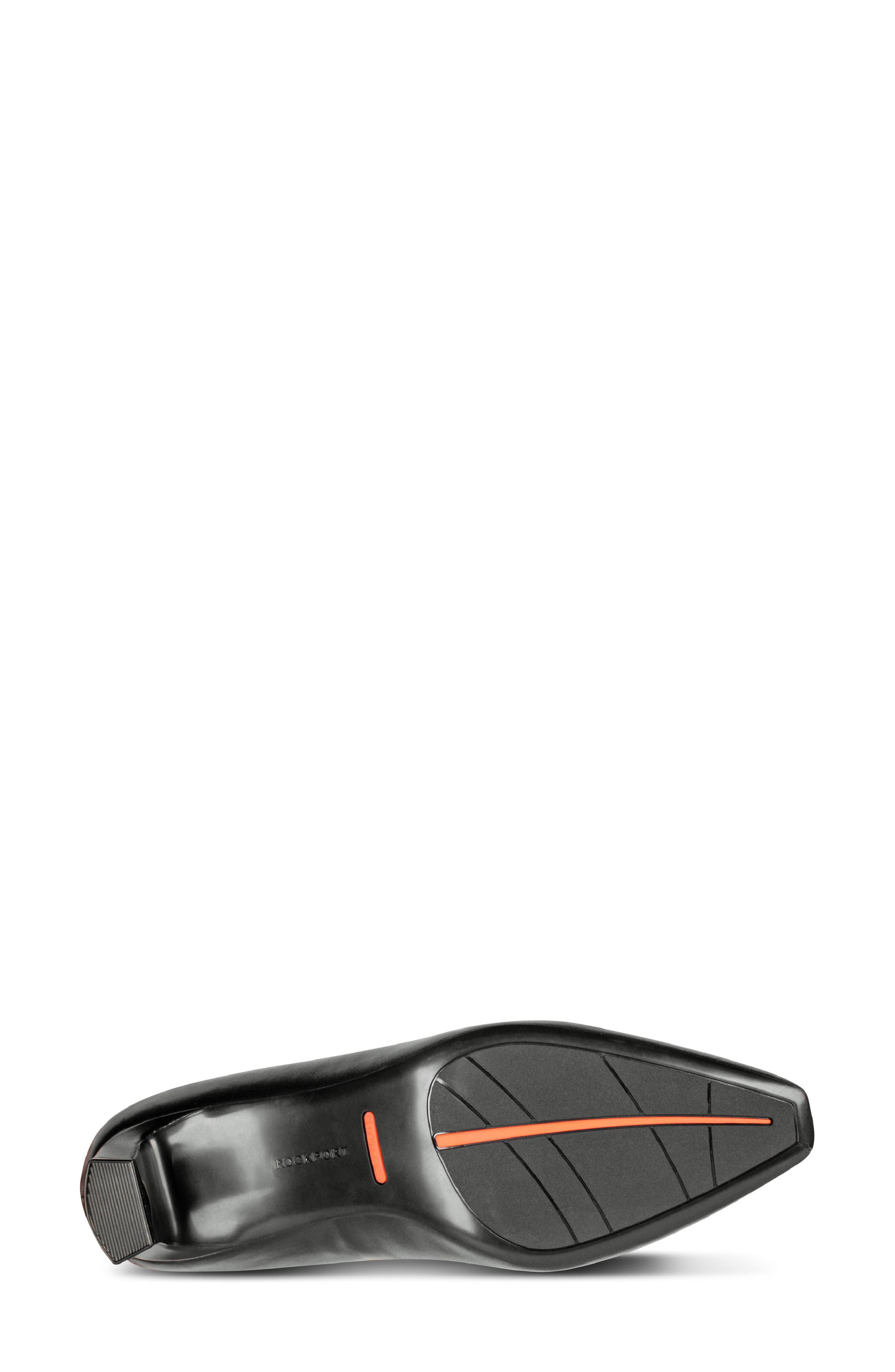 Rockport Merida Almond Toe Pump, Alternate, color, Black