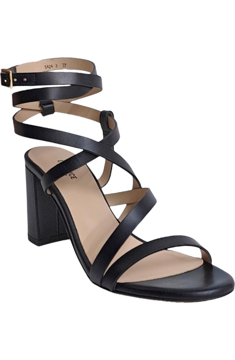 L'AGENCE Emily Strappy Wraparound Sandal, Main, color,