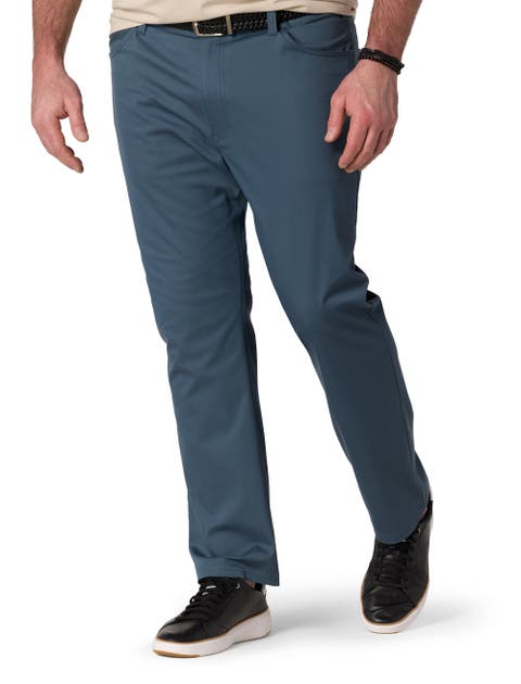 Big & Tall Straight-Fit 5-Pocket Tech Pants
