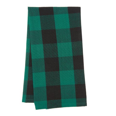 Franklin Plaid Cotton Kitchen Towel