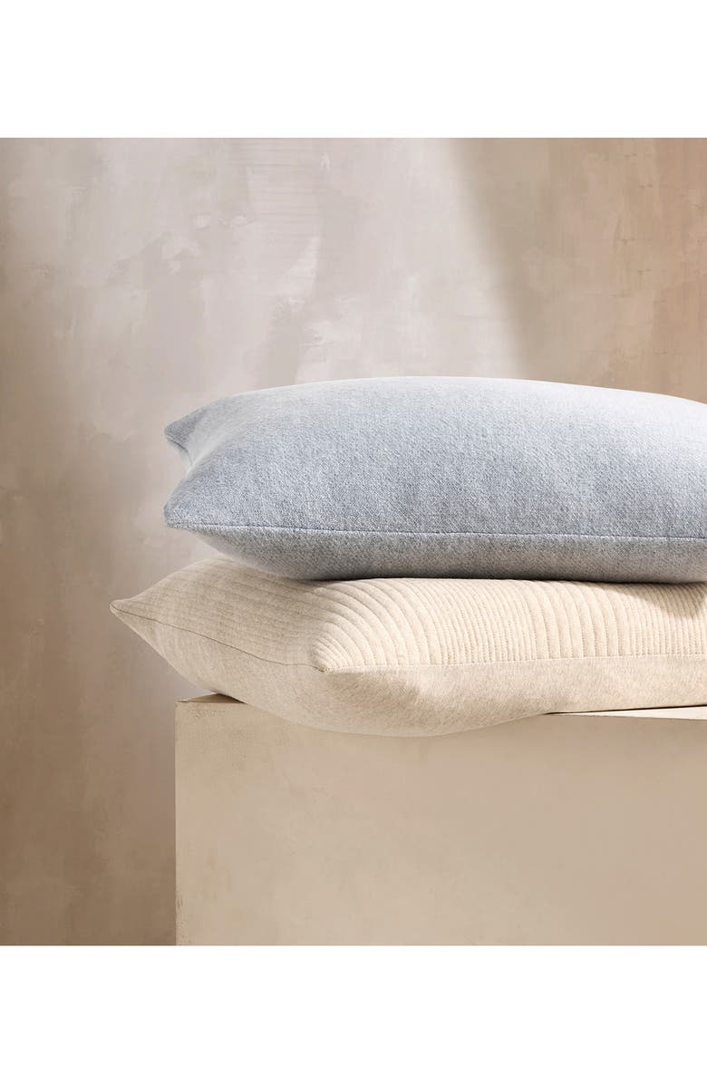 DKNY Pure Pure Rib Jersey Accent Pillow, Alternate, color,