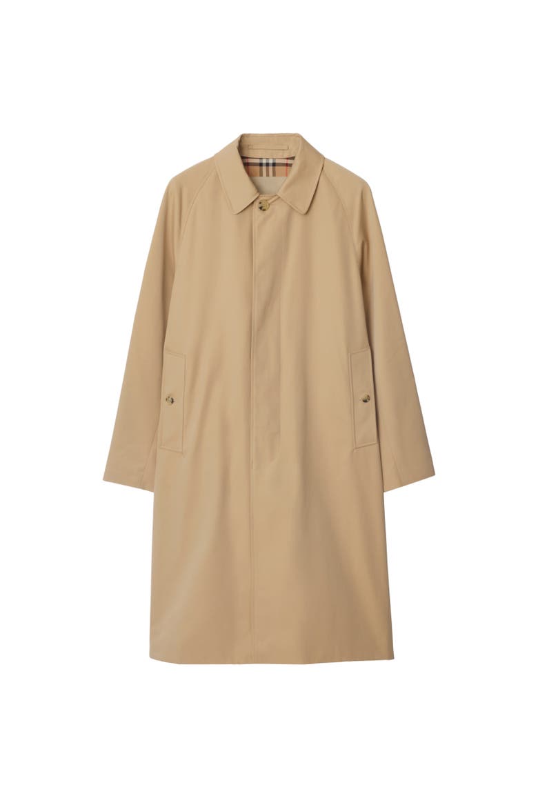 Long Camden Heritage Car Coat, Alternate, color, Honey beige