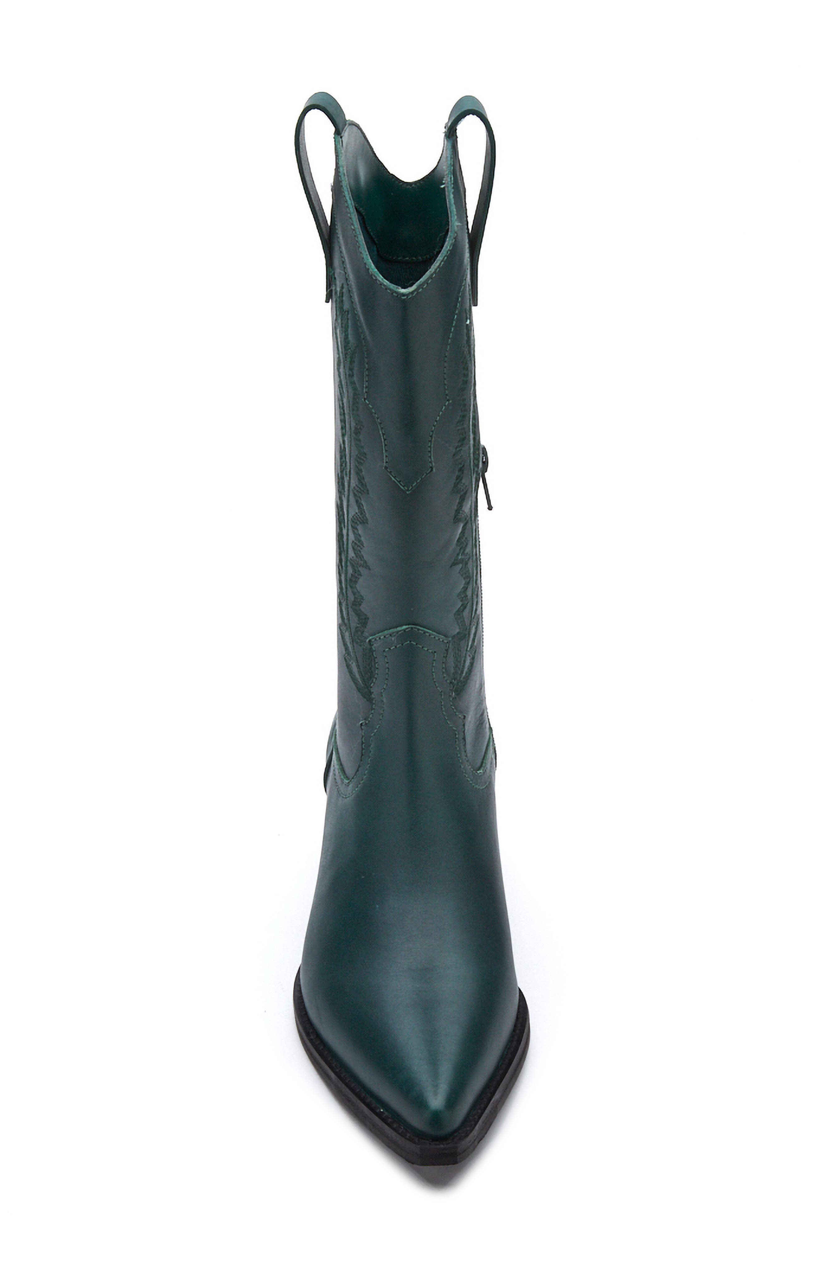Mylie Western Boot, Alternate, color, TEAL