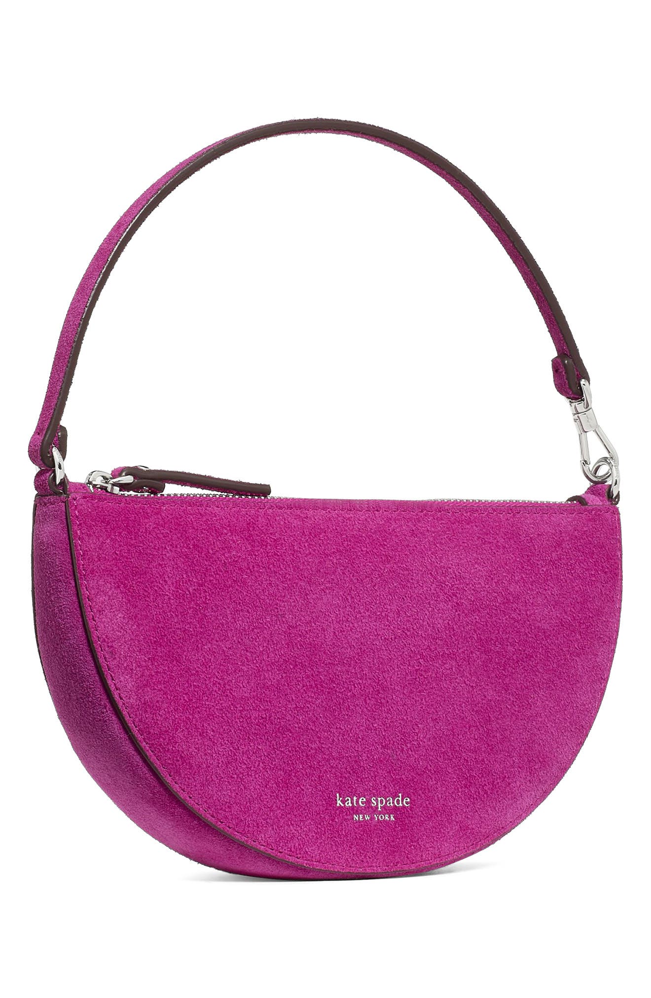 Wink Suede Wristlet, Alternate, color, BEET
