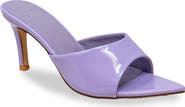 CHASE AND CHLOE Glossy Finish Stiletto Sandal