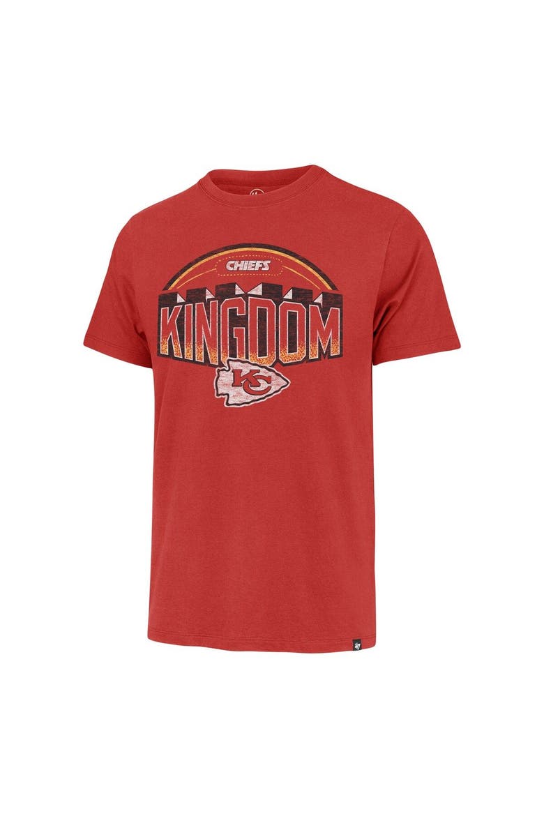 Men's '47 Red Kansas City Chiefs Regional Franklin T-Shirt, Alternate, color, Red