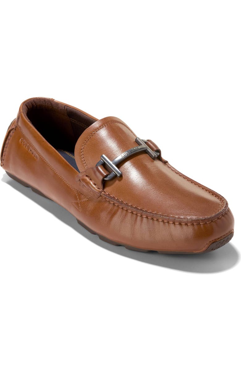 Cole Haan Donohue Grand Bit Driving Shoe, Main, color, New Caramel / Java