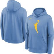 Nike Youth Nike Light Blue WNBA Logo Essential Team Pullover Hoodie