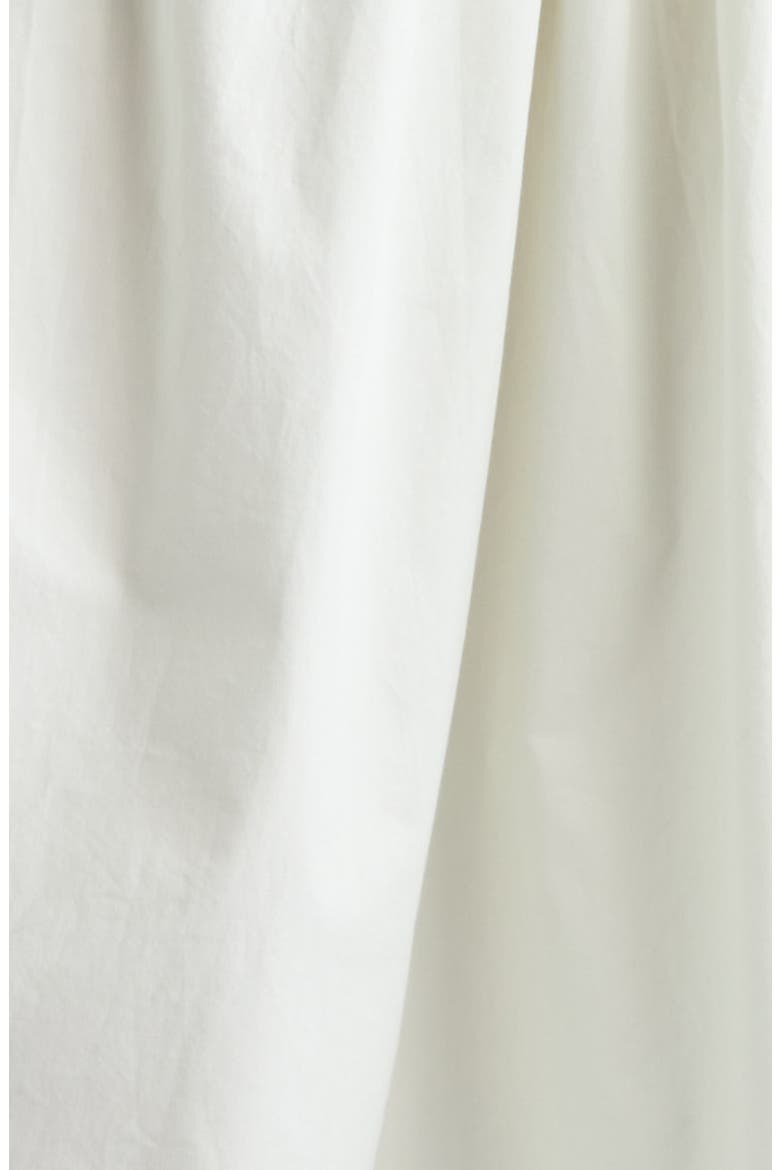Faye Ruched Cotton Poplin Dress, Alternate, color, PALE GREEN