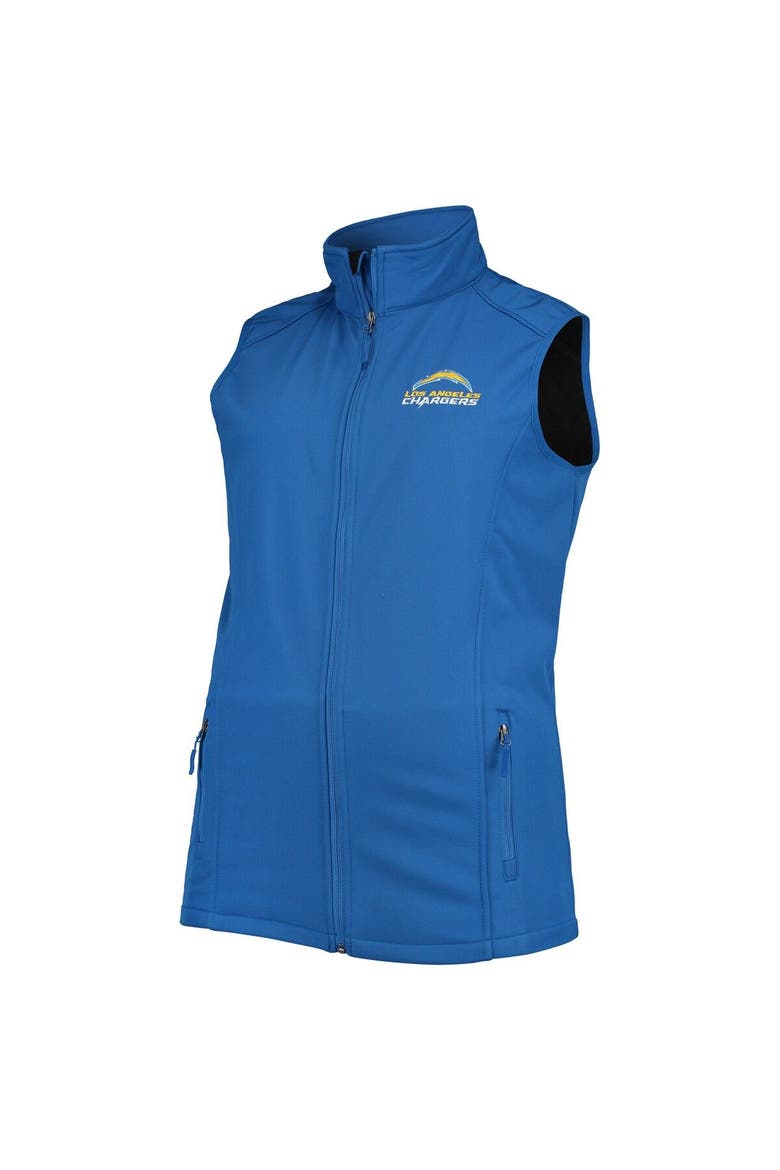 Men's Dunbrooke Royal Los Angeles Chargers Big & Tall Archer Softshell Full-Zip Vest, Alternate, color, Royal