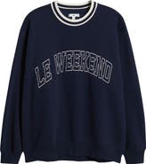 BP. Oversize Graphic Crewneck Sweatshirt