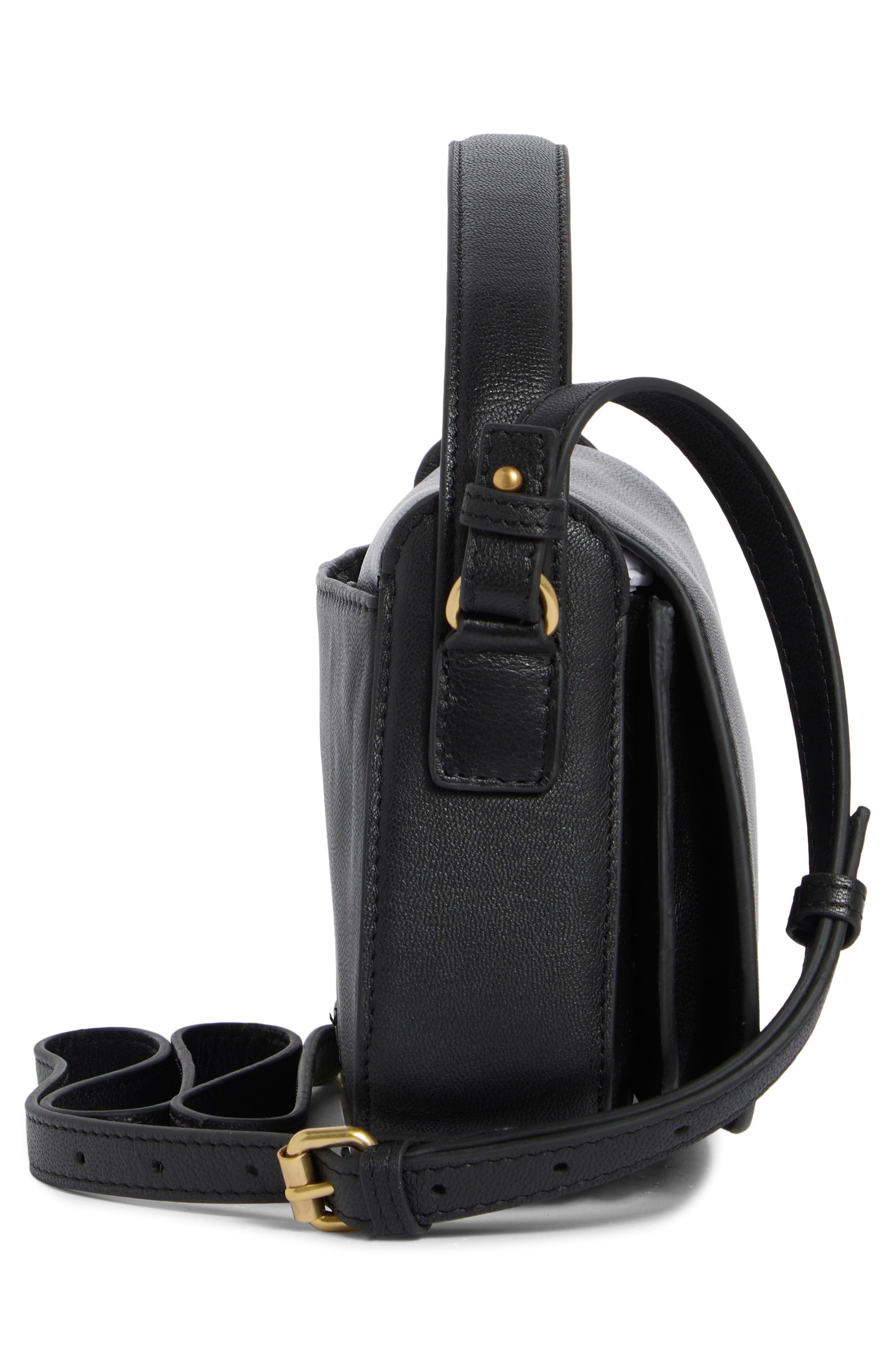 Vince Camuto Jayda Crossbody Bag, Alternate, color, Black