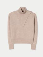 Gobi Cashmere Dual-Collar Cashmere Sweater