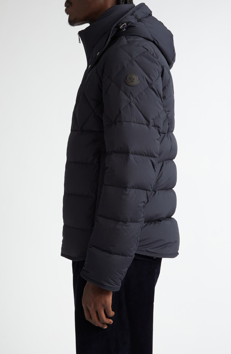 Moncler Cecaud Quilted Down Jacket, Alternate, color, Navy