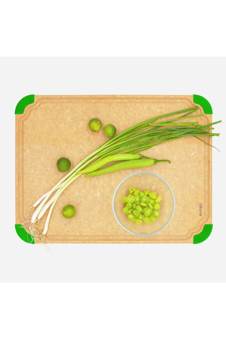 Premium Series 14 x 19 x 1/4 Cutting Board - X Large Green, Main, color, Brown