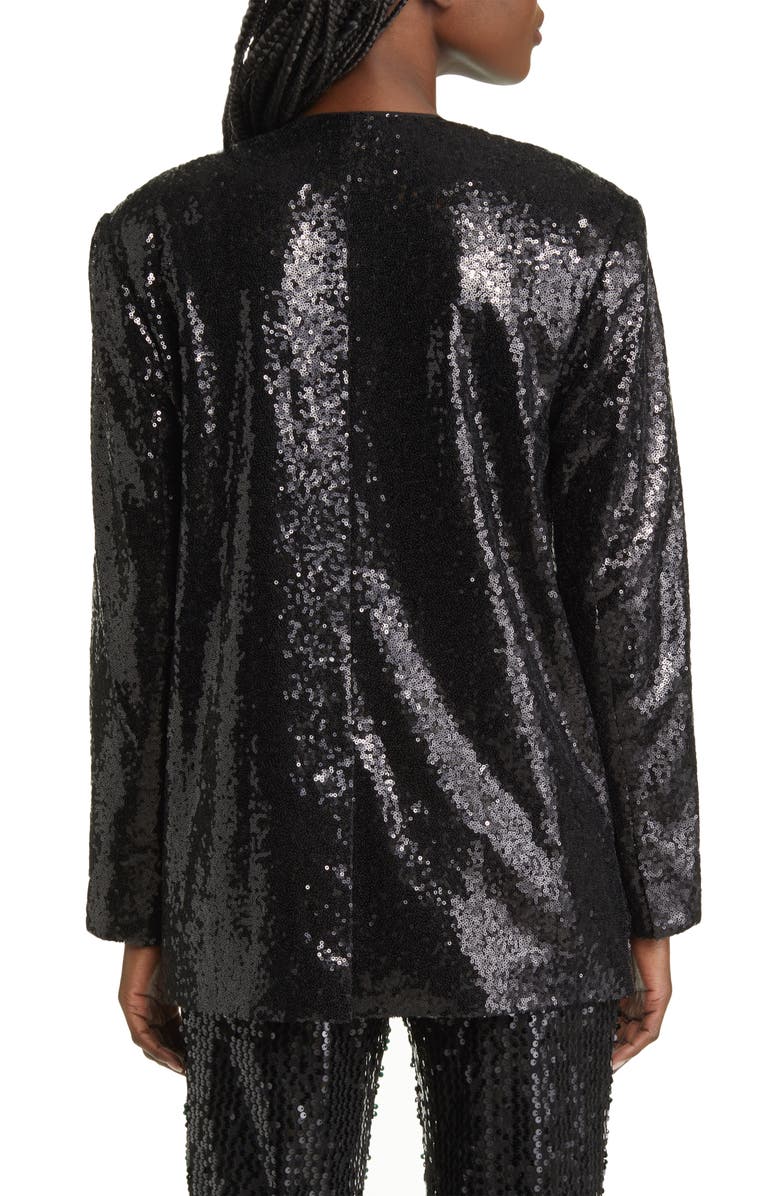 Open Edit Sequin Blazer, Alternate, color,