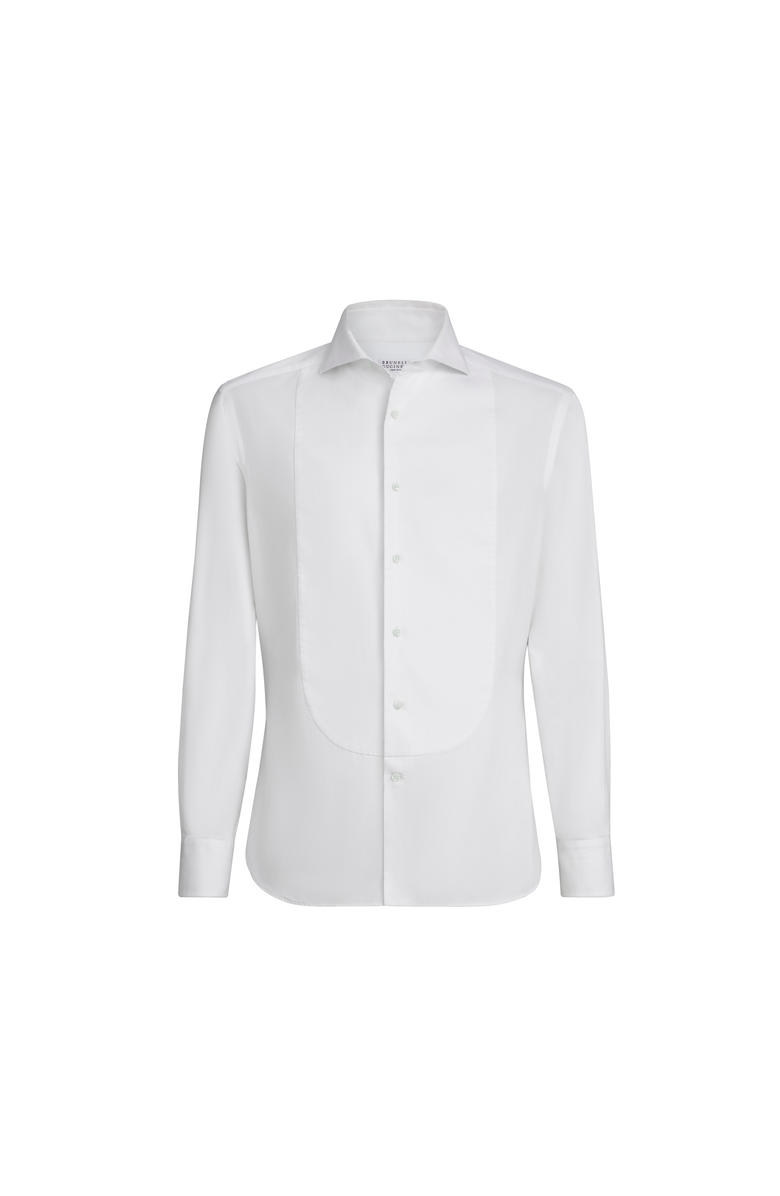 Brunello Cucinelli Slim fit shirt, Alternate, color, White