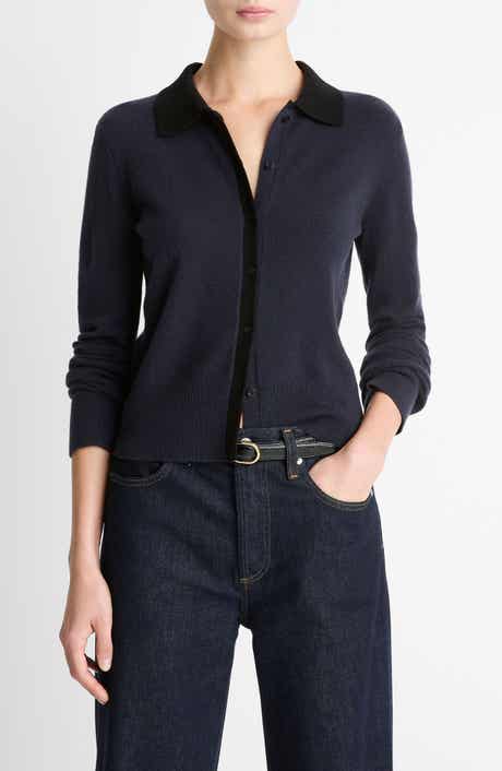Wool & Cashmere Blend Cardigan