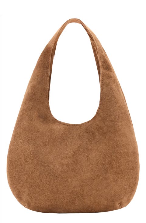 Suede Leather Shoulder Bag