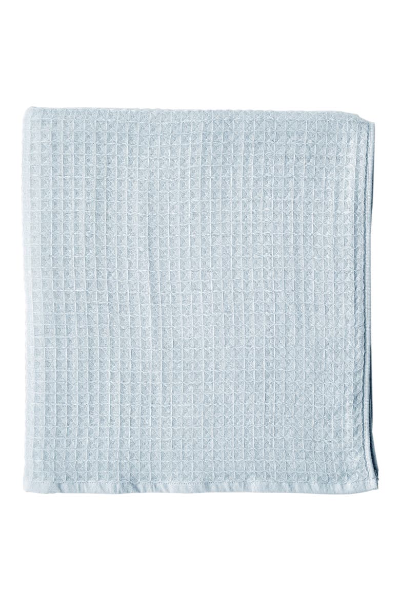 Waffle Bath Towel, Main, color, OCEAN