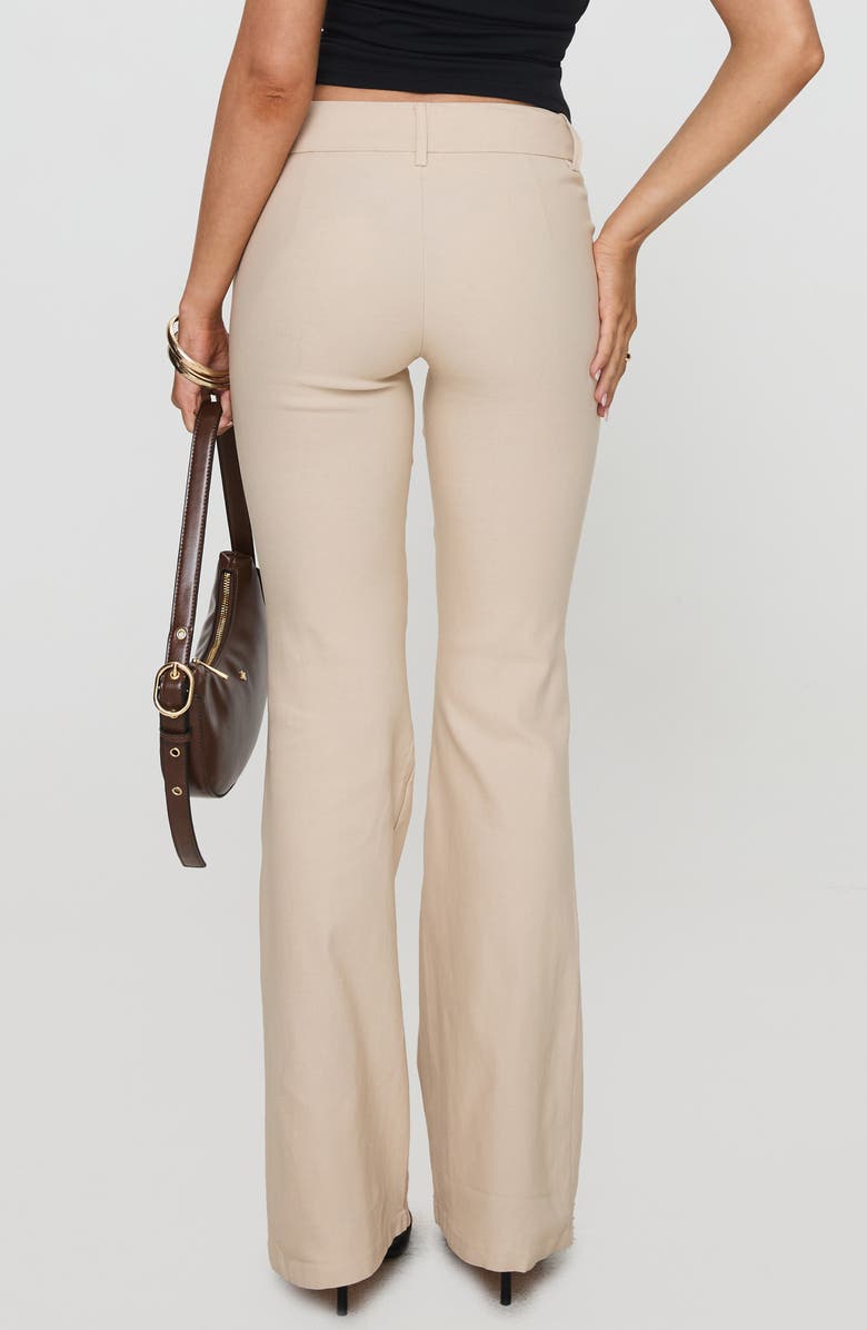 Princess Polly Kinkirk Flare Pants, Alternate, color, Taupe